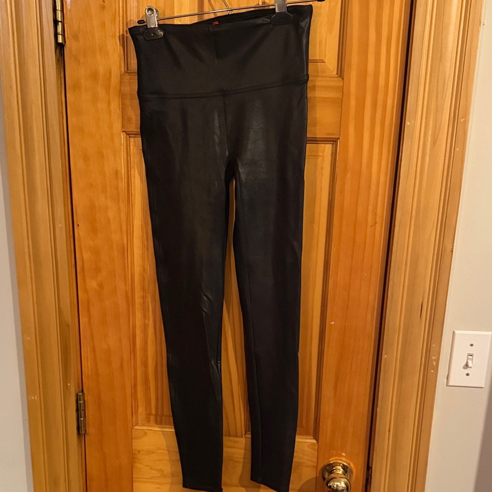SPANX Black High-Rise Leggings
